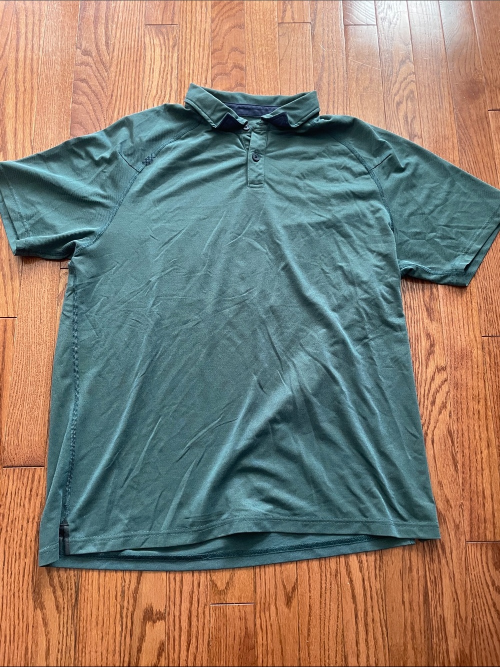 RHONE Green Regatta Pique Polo Men’s Sz Large